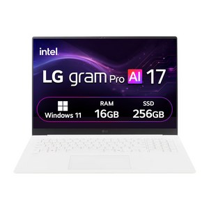 LG전자 2026 그램 프로 AI 17 코어Ultra5