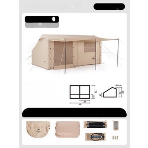 네이처하이크 12Y 그늘막 리빙쉘 쉘터 면 에어 텐트