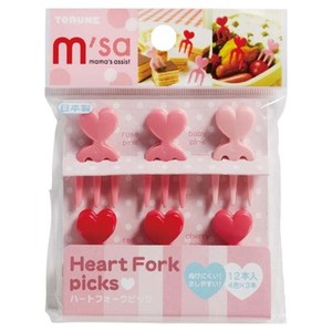 토루네 아기자기 하트 포크 데코픽 세트 P2869