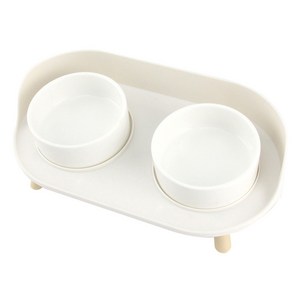 도그아이 반려동물 타이디 테이블 식기 2구세트