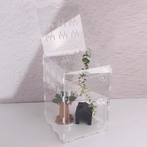 조립형 세로형 30x30x45 (대) 도마뱀 사육장 도마뱀집 아크릴사육장