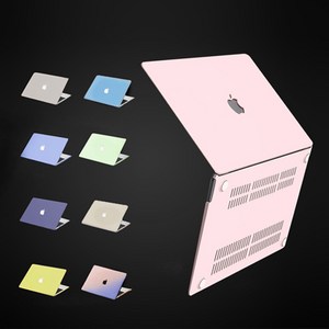 와이즈 맥북프로 13인치 M1 파스텔톤 컬러 밀크 케이스 + 투명 키스킨 A2251 A2289 A2338, 1개