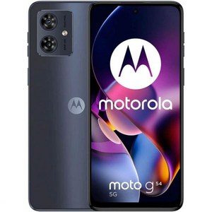 모토로라 스마트폰 핸드폰 모토 G54 파워 듀얼 SIM 256GB ROM 12GB RAM GSM 전용 | CDMA 없음 공장 잠금 해제 5G 미드나잇 블루 - 국제 버전