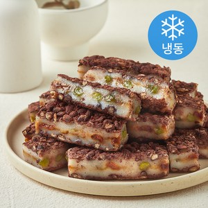 떡편 호박 팥 시루 찰떡 (냉동), 50g, 15개입, 1박스