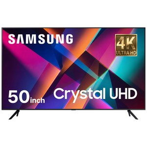 삼성전자 CRYSTAL 4K UHD 스마트 TV, 방문설치, 스탠드형, CU7000(23년형), 127cm(50인치)