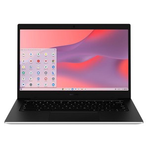 삼성 14인치 갤럭시 크롬북 Go 노트북 PC 컴퓨터, 인텔 셀러론 N4500 프로세서, 4GB RAM, 64GB 스토리지, 크롬OS, XE340XDA-KA2US, 학생용 노트북,