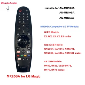 음성 매직 TV 리모컨 AN-MR18BA AN-MR19BA MR20GA AN-MR600 AN-MR650A L 스마트 TV용 새 리모컨