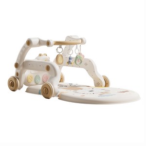 ZH지호 5 in 1 체육관 다용도 아기 걸음마보조기, 아이보리+블루투스, 1개