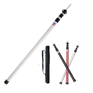 달밤마켓 1+1 알루미늄 높이조절 폴대 슬라이드 그늘막 타프 가변 사이드폴대+폴대파우치, 1개