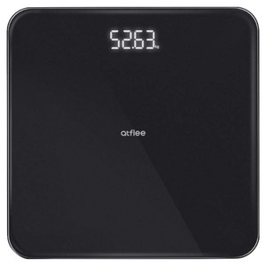 앳플리 디지털 LED 체중계, T3, 블랙, 1개