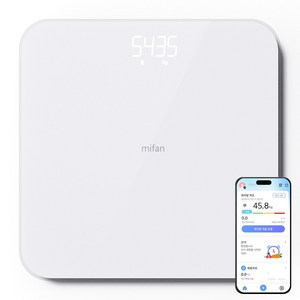 MIFAN 가정용 디지털 LED 인바디 체지방 체중계