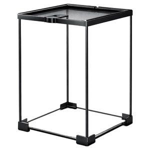 ROYAI ONE 유리 크레스티드 게코 도마뱀 사육장 세트 파충류 테라리움 20x20x30cm, 1개, 투명색단일