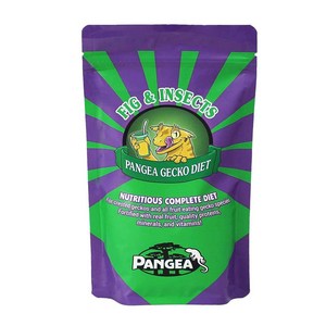 판게아 무화과 인섹트, 1개, 8oz Pangea Gecko Diet With Fig & Insects