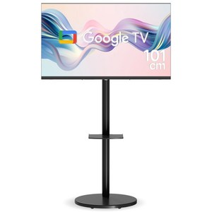 위드라이프 스마트 40인치 삼탠바이미TV 무빙라이프세트 구글 1등급 이동식티비 안드로이드, 101cm(40인치), WLTSTB2(블랙), 스탠드형, 고객직접설치