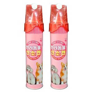 퓨어 반려동물용 산소캔 대용량 816ml, 2개