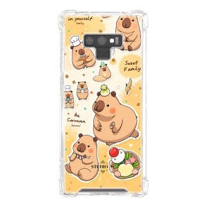 Capybara 그림 맥세이프 핸드폰 케이스 젤리 하드타입