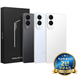 삼성전자 갤럭시 S25 Edge 자급제 SM-S937N, 티타늄 실버, 256GB