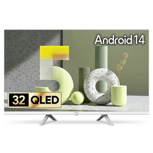 더함 CHiQ FHD QLED 화이트에디션 돌비 AI 구글 5.0 스마트TV