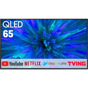 삼성전자 65인치 TV 최신형 크리스탈 UHD 4K 스마트 LED 유튜브 넷플릭스 디즈니 미러링 65CU7000, 방문설치, 스탠드형, QLED 65Q7F(25년형), 65인치