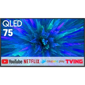 삼성 75인치 제로베젤 QLED 4K UHD 스마트 TV 75Q60