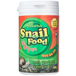 애니멀밥 달팽이 비타민 사료, 160g, 2개