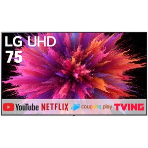 LG전자 4K UHD LED TV, 189cm(75인치), 75UQ7070, 벽걸이형, 방문설치
