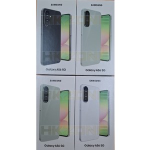 삼성전자 갤럭시 A56 퀀텀6 자급제폰 공기계 128GB, 8GB, 블랙