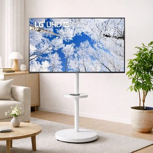 LG전자 4K UHD 울트라 HD TV, 163cm(65인치), 스마트tv, 이동형 스탠드, 방문설치