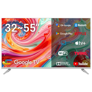 큐빅스 구글 스마트 tv 32인치 40인치 43인치 50인치 55인치 화이트 티비 모음전