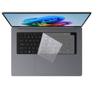 삼성 갤럭시북6 프로 울트라 키스킨 14인치16인치 NT960XJG NT961XJG NT940XJG NT941XJG NT960UJH NT961UJH 한영인쇄 키보드커버, 1개, 투명