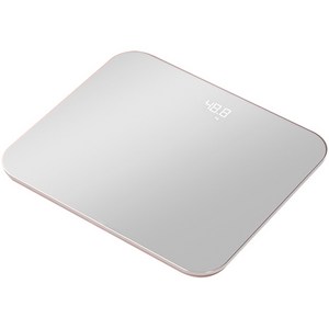 메이스 모던 가정용 스마트 디지털 LED 체중계, 심플 화이트, 단일상품