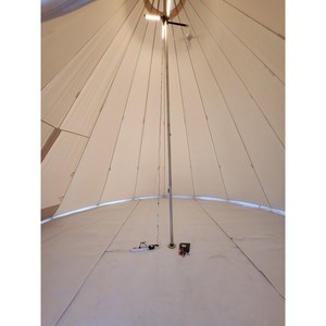 CAMPING DECO 허브쉘터 카페트(원형) 지퍼연결 가방포함