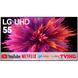 LG전자 55인치(138cm) 25년형 울트라HD UHD 4K 스마트 LED TV OTT 어플 스마트폰 미러링 55UA7700, 방문설치, 스탠드형, 55UA7700, 55인치(138cm)