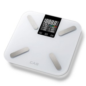 CAS BFA-S21 스마트 체중계 체지방계 체성분 측정 인바디 가정용 체중관리 4전극, 1개, 화이트, BFA-S21