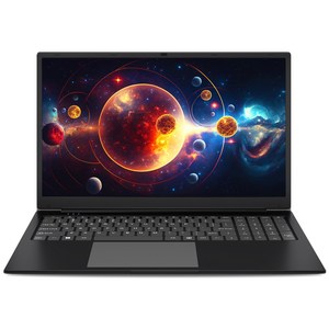노트북 15.6인치 화면 대형 프로세서N5095 12GB RAM 512GB SSD 사무용 WIN11 home, 검은색, ESDYS1033, 512GB, 12GB, WIN11 Home