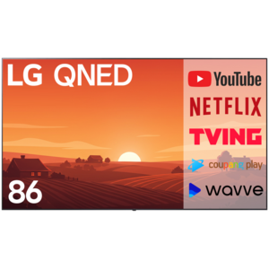 LG전자 4K UHD QNED 스마트 TV 86인치 퀸텀닷 나노셀 86QNED70, 방문설치, 스탠드형, QNED70, 86인치(218cm)