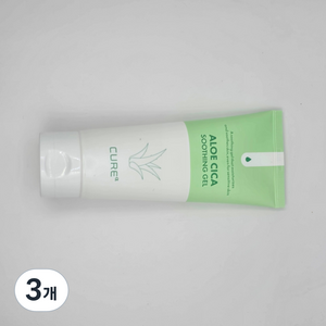김정문알로에 큐어알파 알로에시카 수딩젤 150 ml, 150ml, 3개