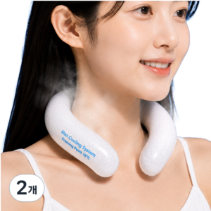 맥스쿨 아이스 넥쿨러 쿨스카프 넥밴드 울트라쿨링, 2개, 다이아블루