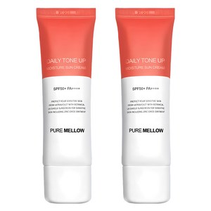 퓨어멜로우 데일리 톤업 촉촉 선크림 SPF50+ PA++++, 50ml, 2개