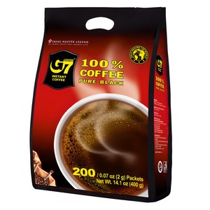 G7 퓨어블랙 원두커피믹스, 2g, 200개입, 1개