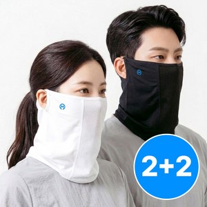 모매착 프로가드 자외선차단 쿨링 마스크 2+2