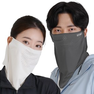 르포스 자외선차단 쿨 스포츠 골프 마스크 1+1