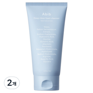 아비브 딥클린 폼 클렌저 수분초 히알루론 폼, 150ml, 2개