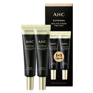 AHC 슈프림 리얼 아이크림 포 페이스, 30ml, 2개