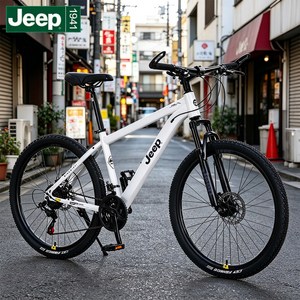 JEEP MTB 자전거 26/27.5인치 21단 디스크브레이크 입문용 산악자전거 PT860