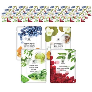 안나홀츠 마스크팩 25ml x 4종 세트, 100매, 1개