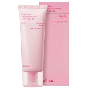 셀리맥스 하트핑크 톤업 선크림 SPF50+ PA++++