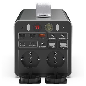 넥스트유 파우샘 220V 차박 캠핑 올인원 파워뱅크 300W ES300, 1개, 혼합색상
