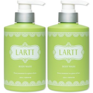 라르트 노네랄 시니어 노인냄새 땀 체취 제거 바디워시 아로마우디향, 2개, 500ml