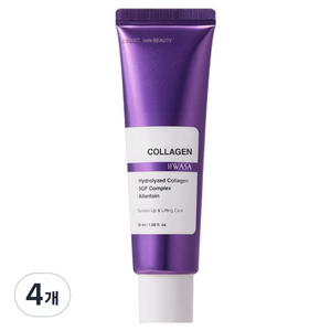 화사 바르는 콜라겐 팔자 눈가주름 탄력 개선 링클 케어 크림, 4개, 50ml